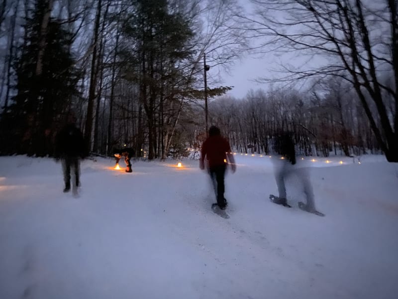 NYE Candlelight Snowshoe