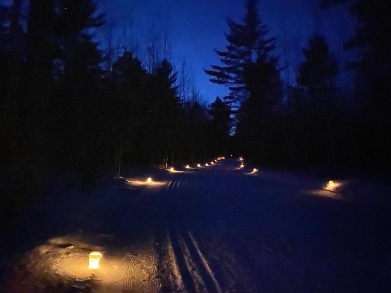 Mid Winter Candlelight Ski