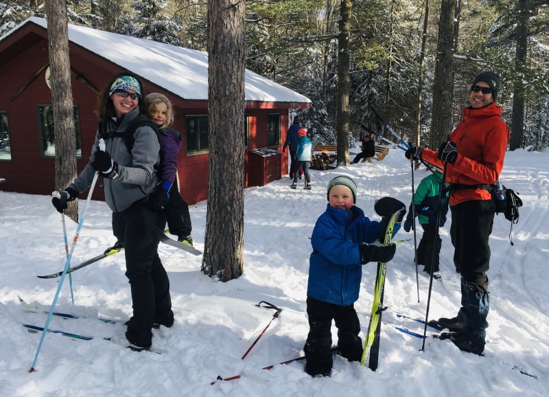 Winter Fun in the Woods