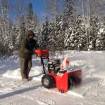 Pond Snowblowing