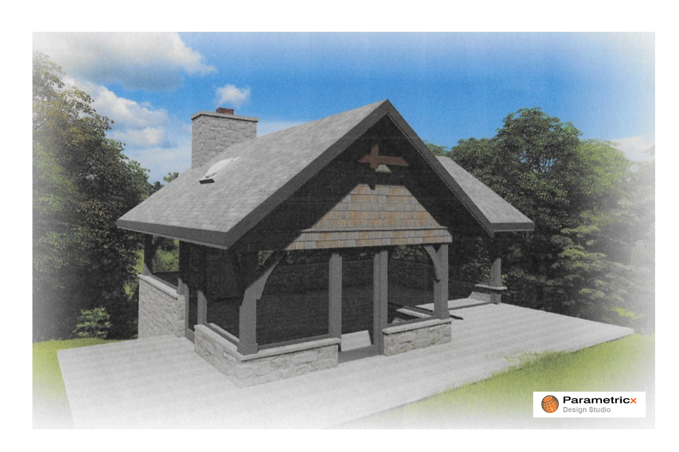 Pavilion rendering